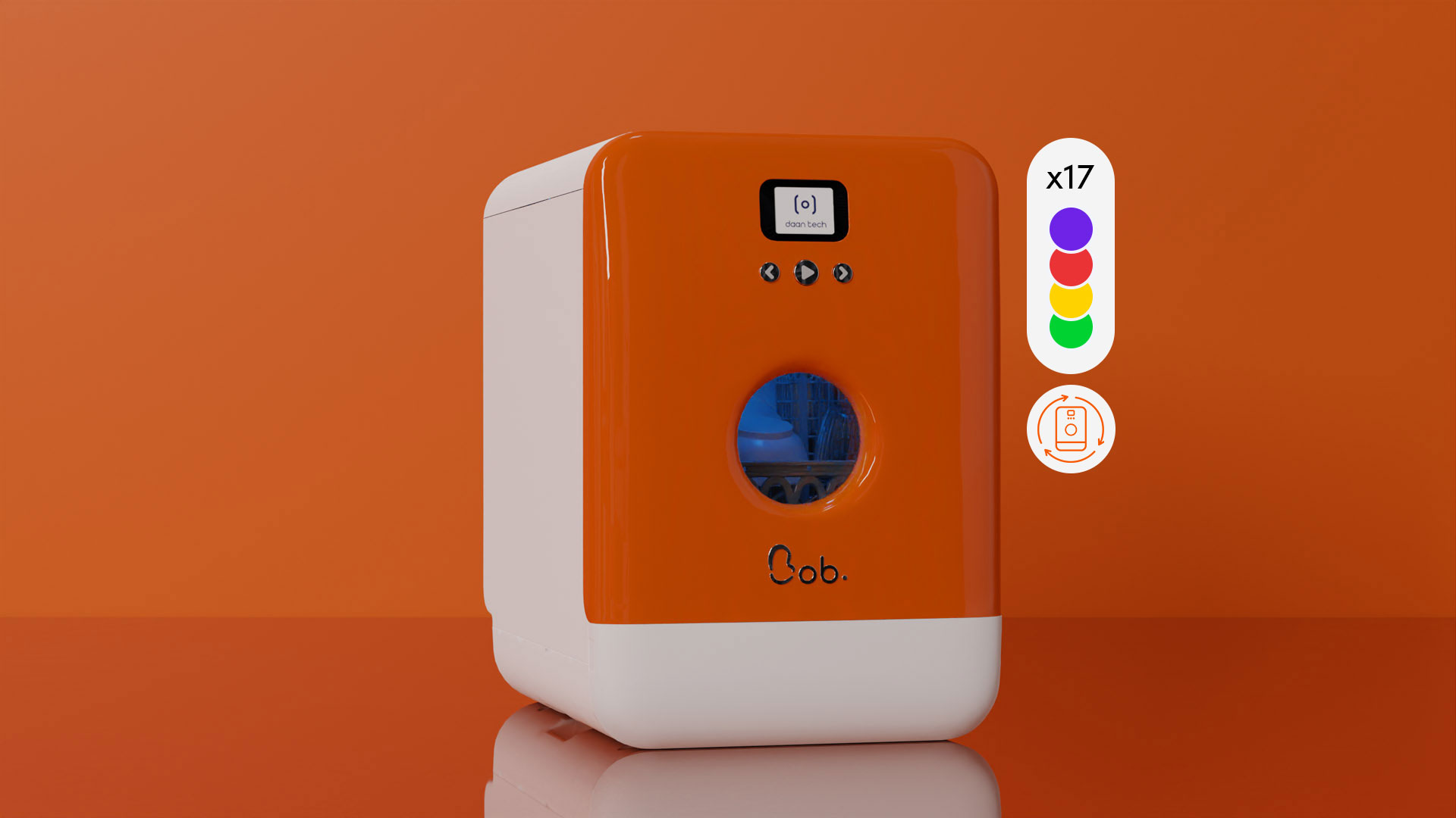 Bob, lave-vaisselle compact